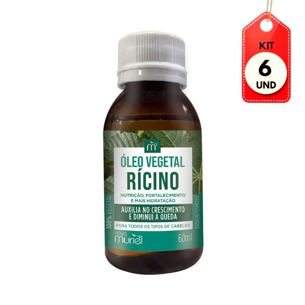 KIT C-06 MURIEL óLEO DE RíCINO CAPILAR 60ML