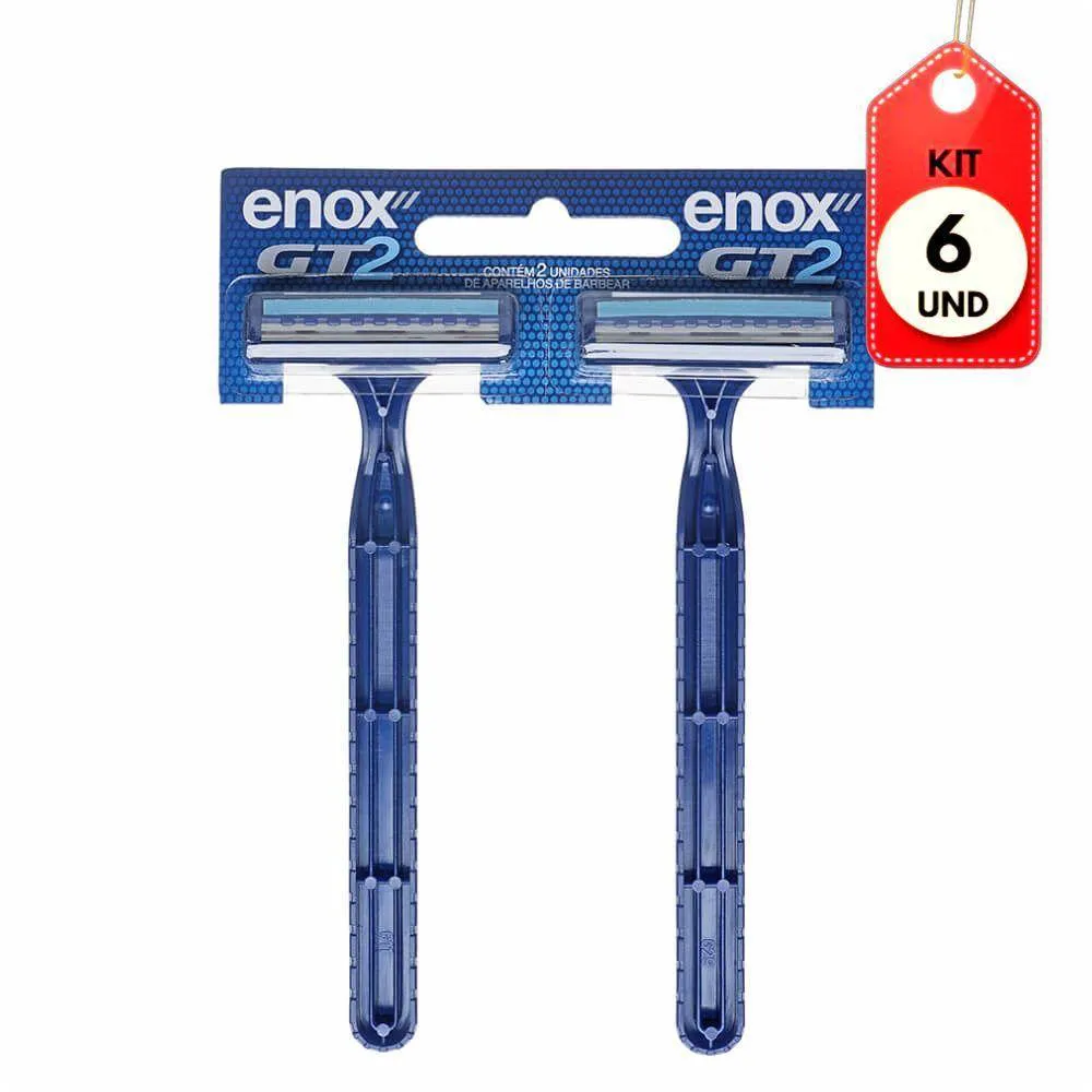 KIT C/06 ENOX GT2 ACTION APARELHO DE BARBEAR C/2