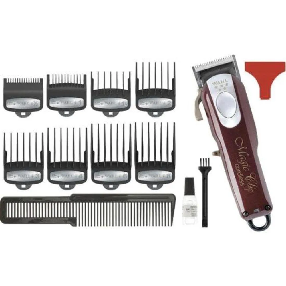 MáQUINA DE CORTE MAGIC WAHL CLIP CORDLESS ìONS DE LíTIO