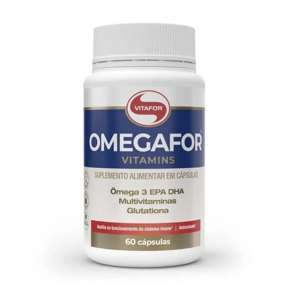 ÔMEGAFOR VITAMINS 60 CAPS PADRãO ÚNICO