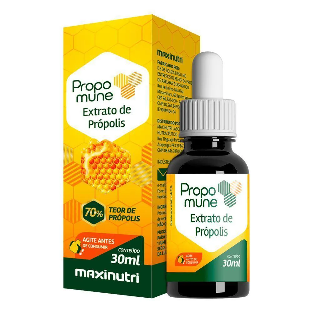 PROPOMUNE EXTRATO DE PRóPOLIS MAXINUTRI 30ML