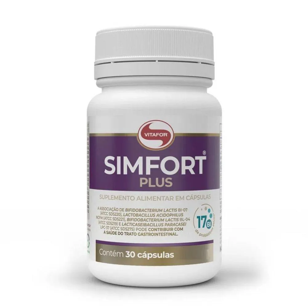 SIMFORT PLUS 30 CáPSULAS SAúDE INTESTINAL
