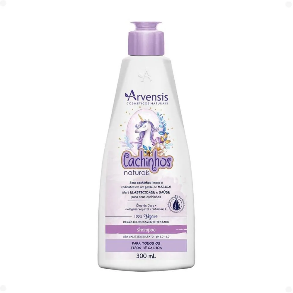 SHAMPOO ARVENSIS CACHINHOS NATURAIS 300ML