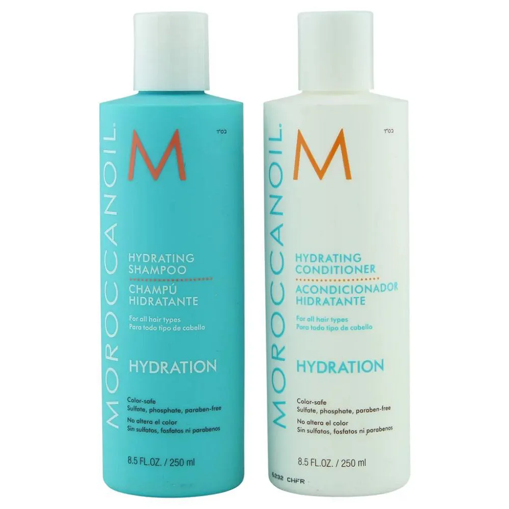 KIT MOROCCANOIL HYDRATING SHAMPOO 250ML + CONDICIONADOR 250ML