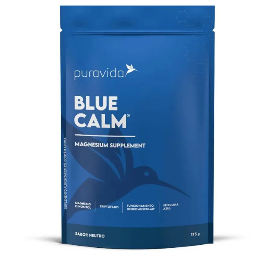 BLUE CALM NEUTRO 175G - MAGNESIO E INOSITOL PURA VIDA