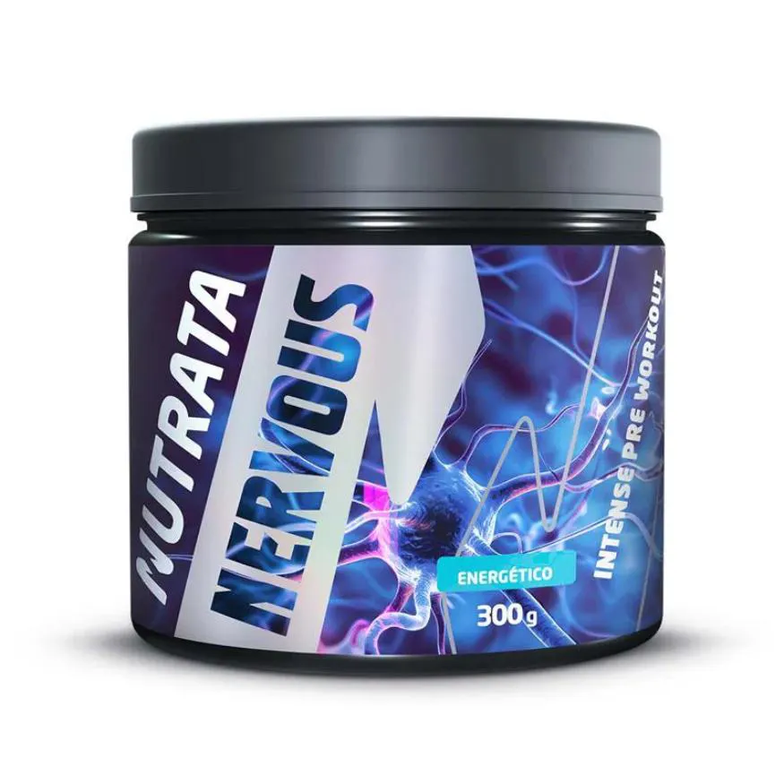 NERVOUS PRE TREINO WORKOUT ENERGETICO 300G NUTRATA