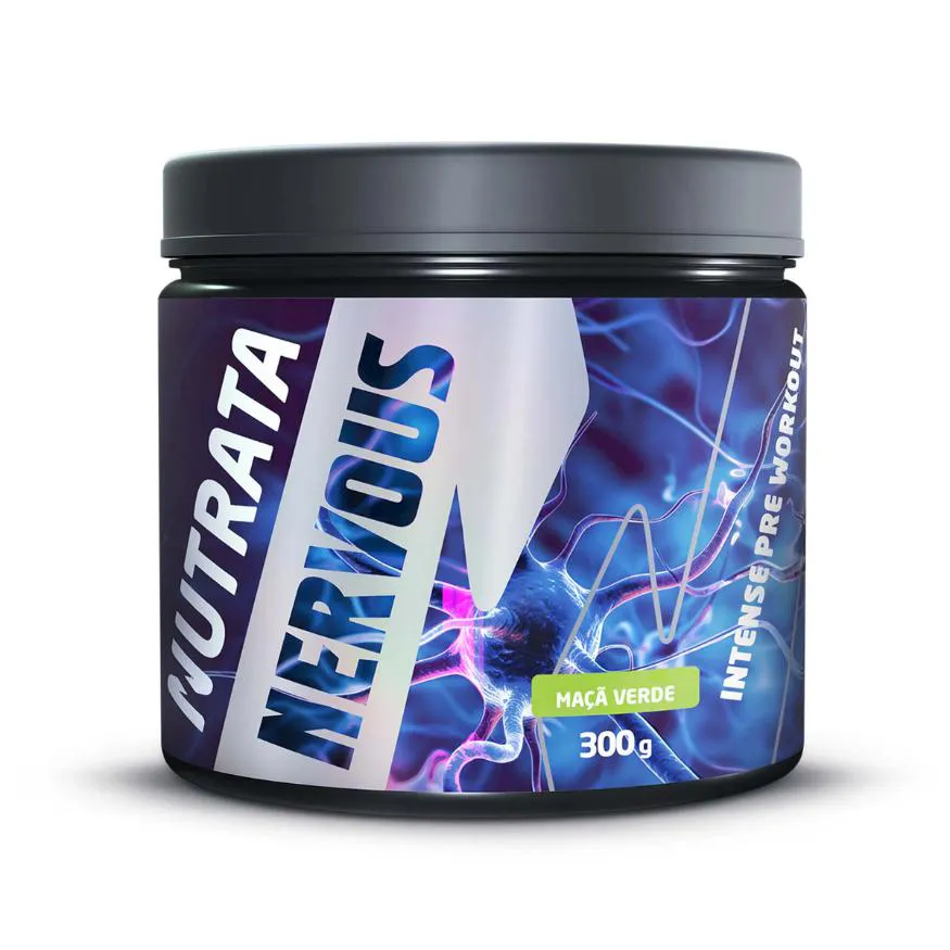 PRE WORKOUT NERVOUS MACA VERDE 300G NUTRATA