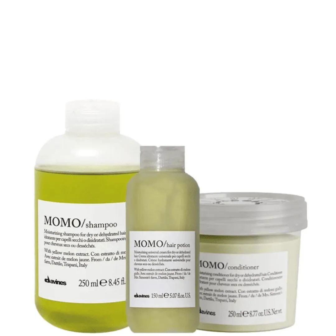 KIT DAVINES MOMO POWER TRIO (3 PRODUTOS)