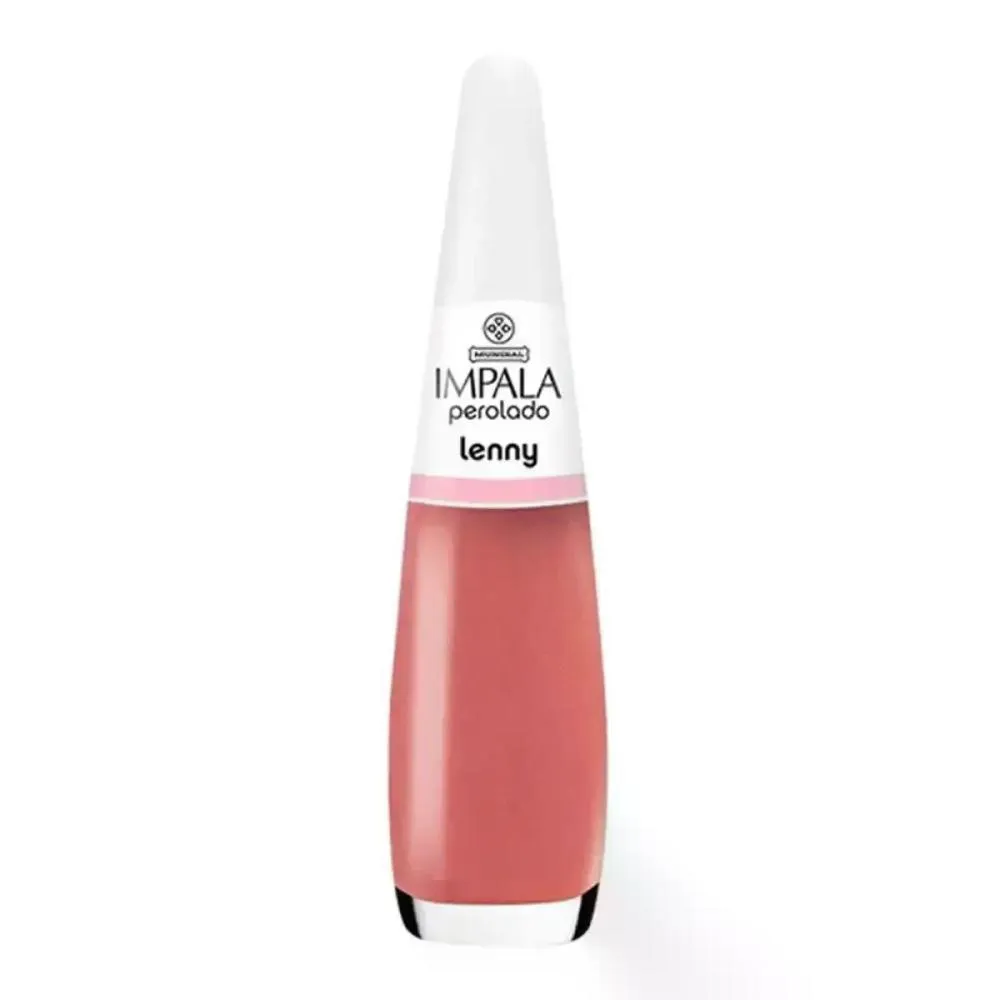 ESMALTE IMPALA PEROLADO LENNY COMERCIAL 7,5ML MUNDIAL