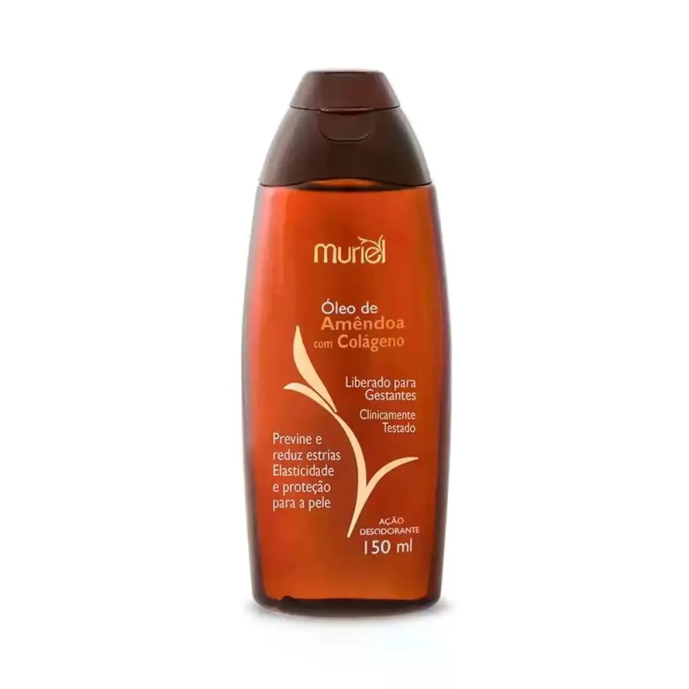 ÓLEO DE AMêNDOAS COM COLáGENO MURIEL 150ML