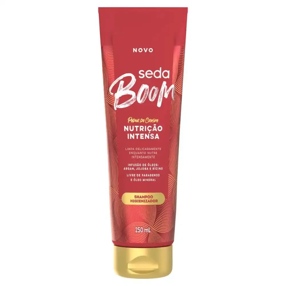SHAMPOO BOOM NUTRIçãO SEDA 250ML