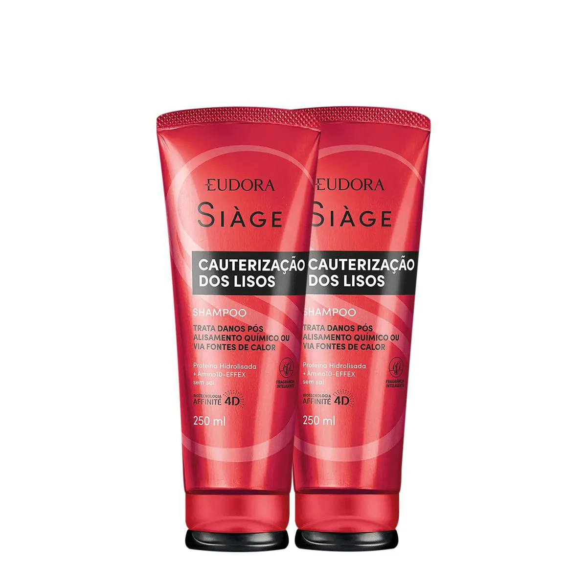 KIT EUDORA SIàGE CAUTERIZAçãO DOS LISOS SHAMPOO EXTRA (2 UNIDADES)