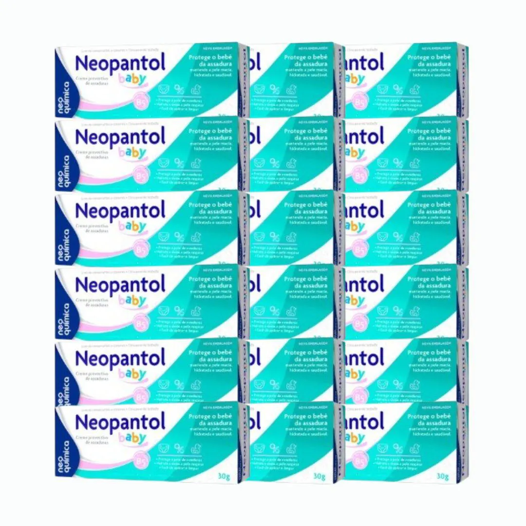 KIT 18X CREME DE ASSADURAS NEOPANTOL BABY - NEO QUíMICA