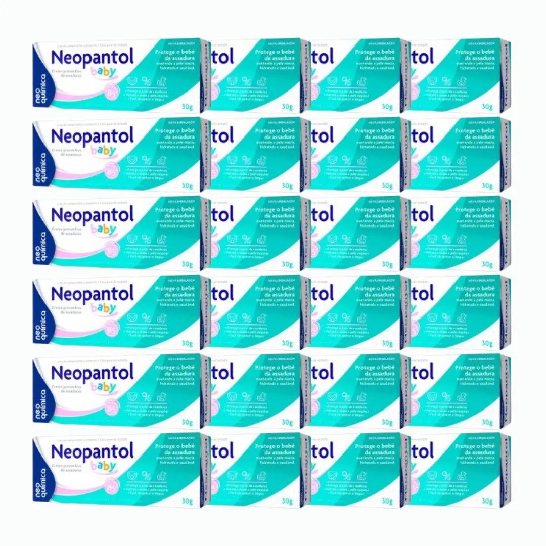 KIT 24X CREME DE ASSADURAS NEOPANTOL BABY - NEO QUíMICA