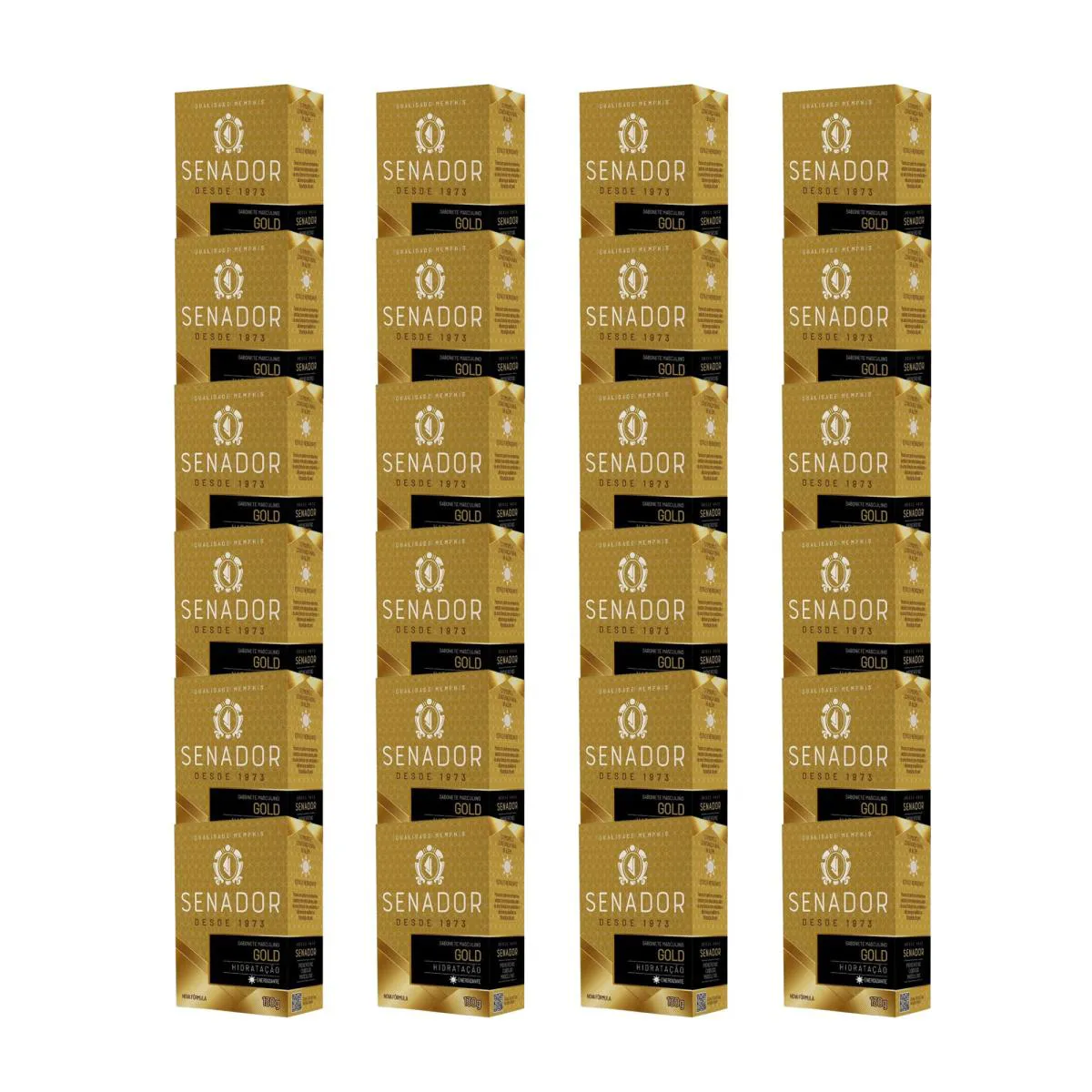 KIT 24X SABONETE SENADOR GOLD 130G - MEMPHIS