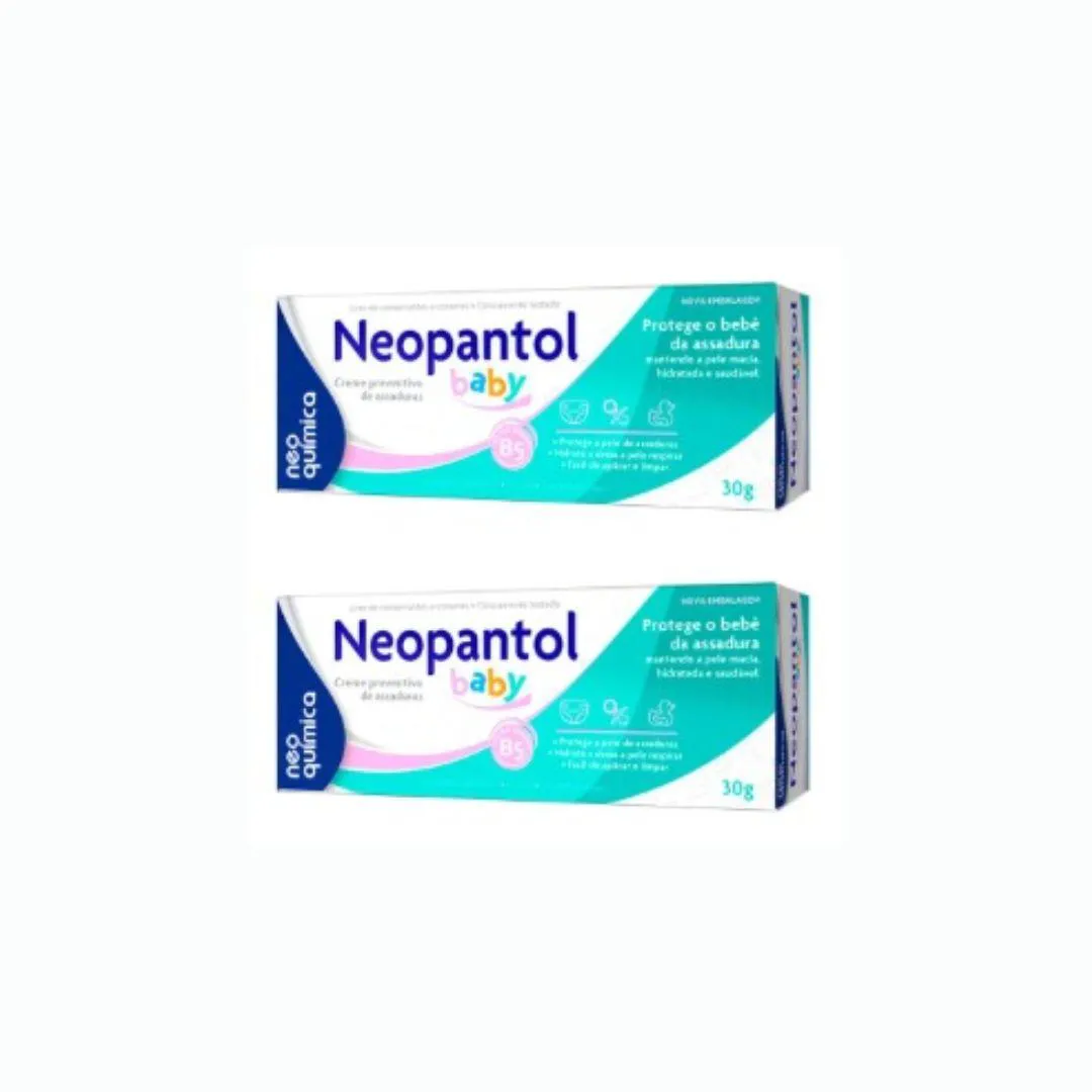 KIT 2X CREME DE ASSADURAS NEOPANTOL BABY - NEO QUíMICA