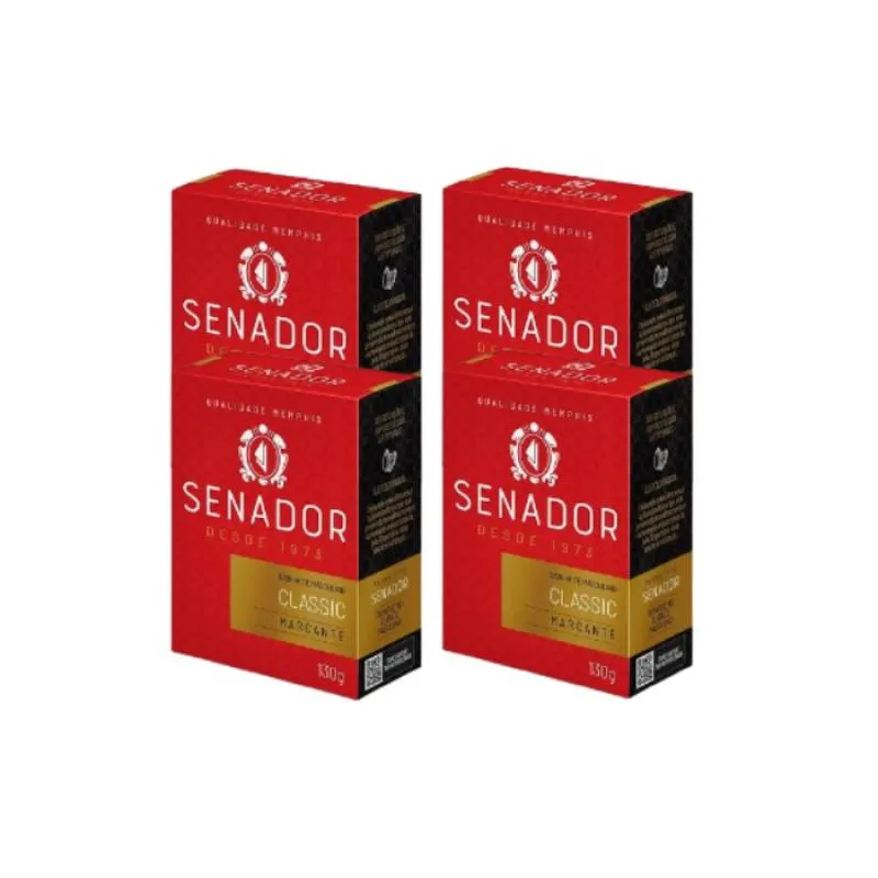 KIT 4X SABONETE SENADOR CLASSIC 130G - MEMPHIS