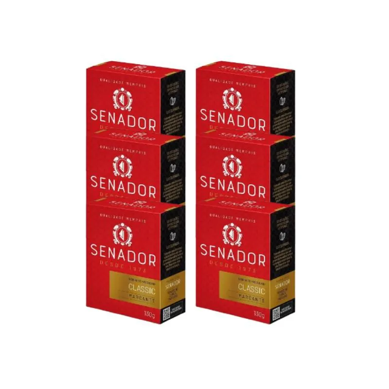 KIT 6X SABONETE SENADOR CLASSIC 130G - MEMPHIS