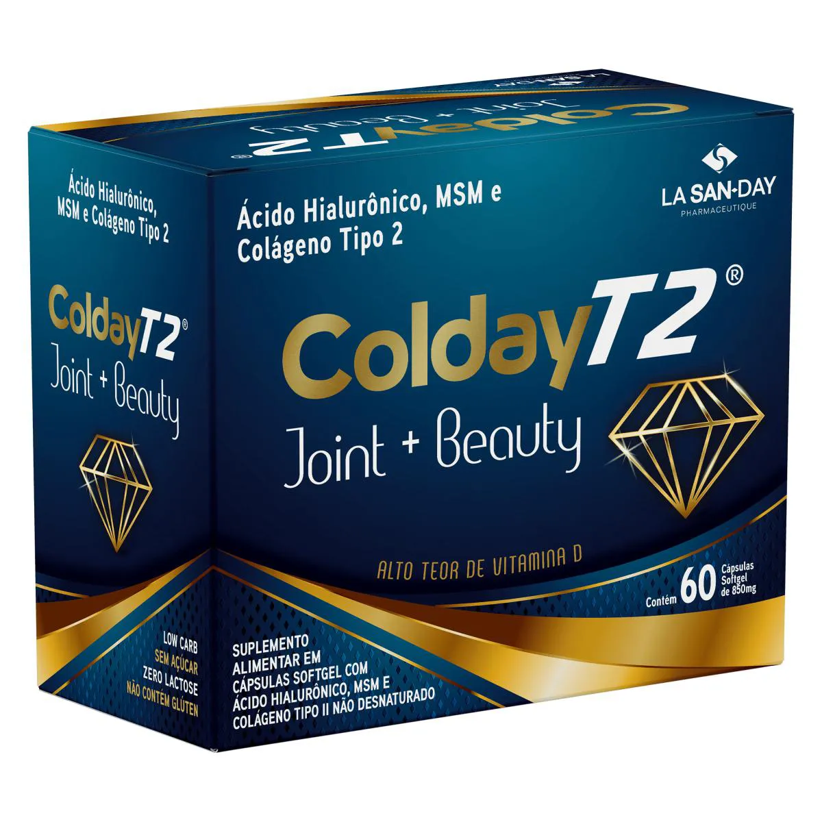 COLDAY T2 JOINT + BEAUTY - 60 CáPSULAS - LA SAN DAY