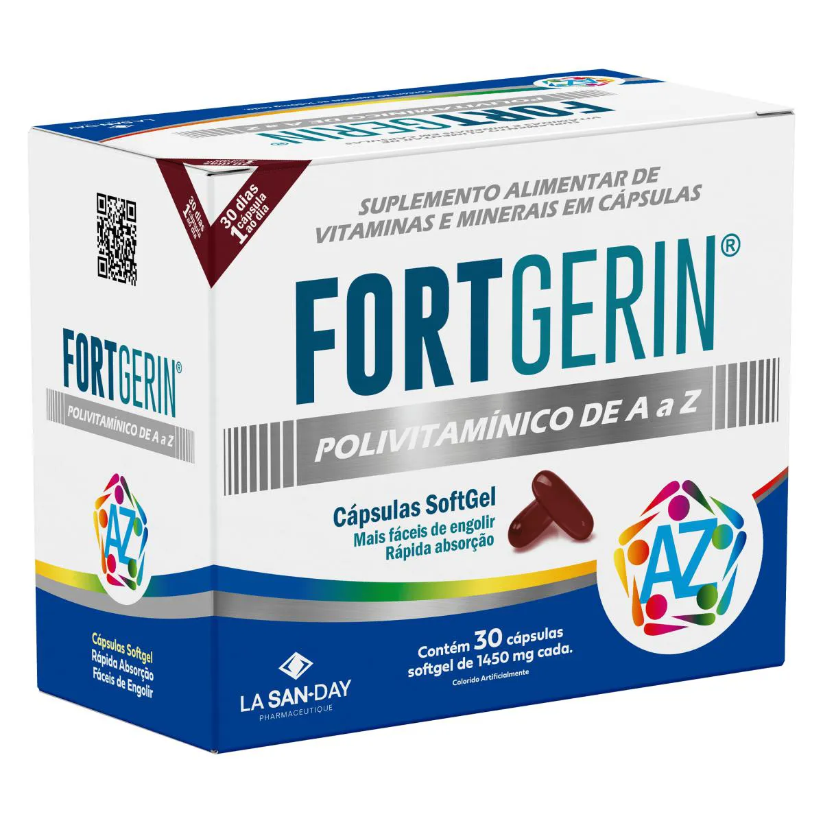 FORTGERIN AZ - 30 CáPSULAS - LA SAN DAY