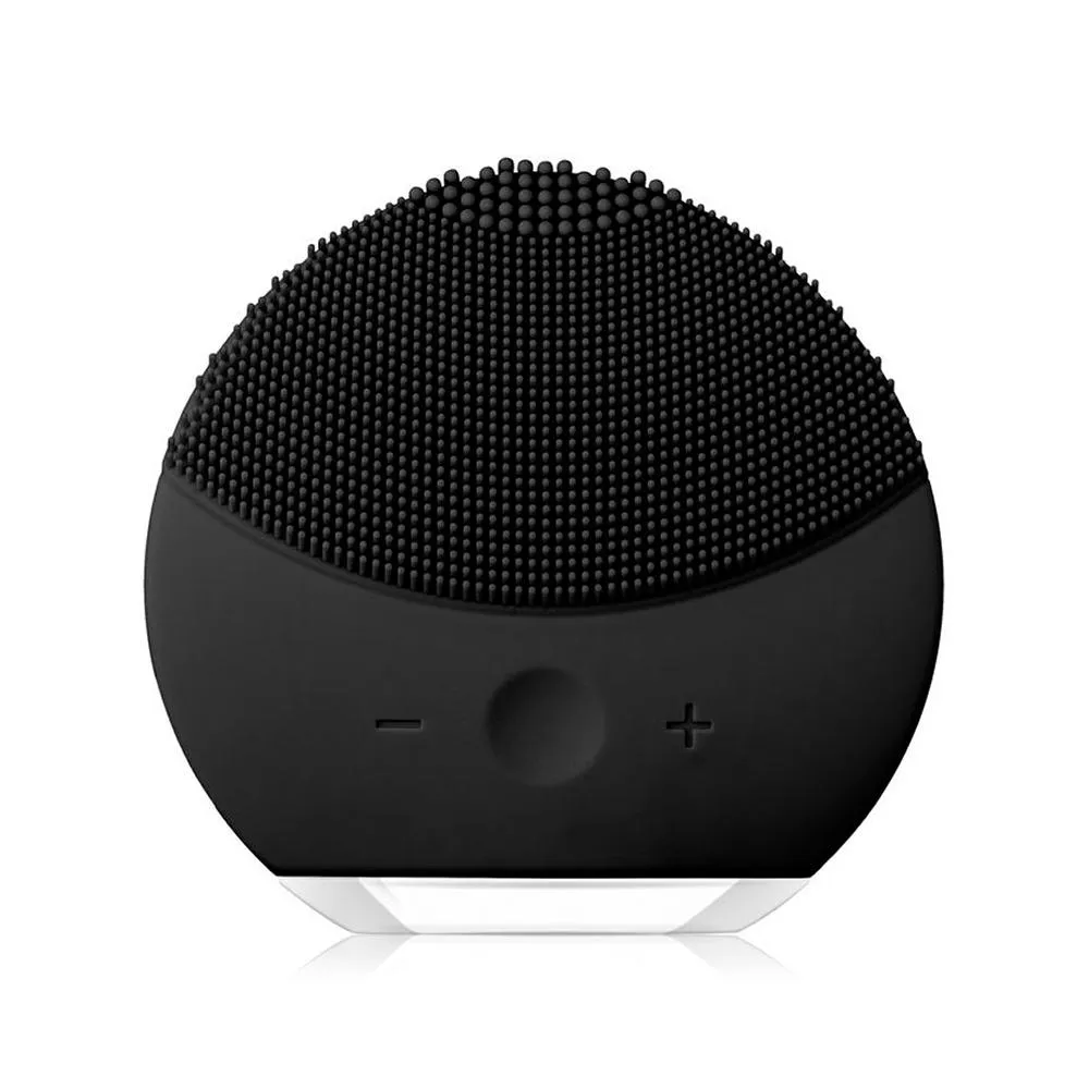 ESPONJA ELéTRICA MASSAGEADORA PARA LIMPEZA FACIAL E DE PELE - FORCLEAN - PRETO