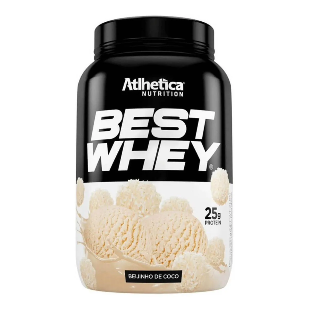 BEST WHEY PROTEIN 900G - ATLHETICA NUTRITION Beijinho