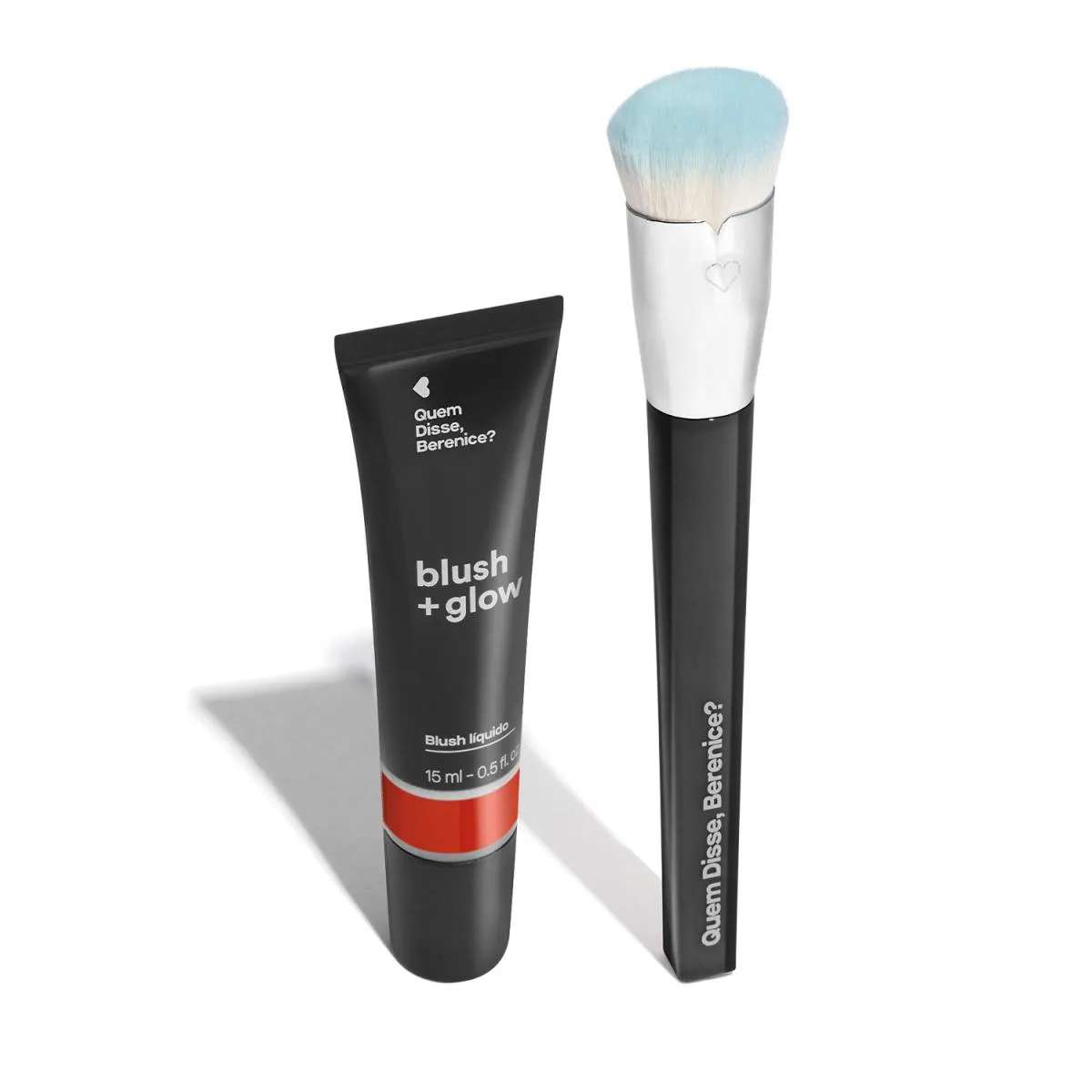 COMBO BLUSH LíQUIDO CORAL PESSEGOLI 15 ML + PINCEL SUPER DENSO