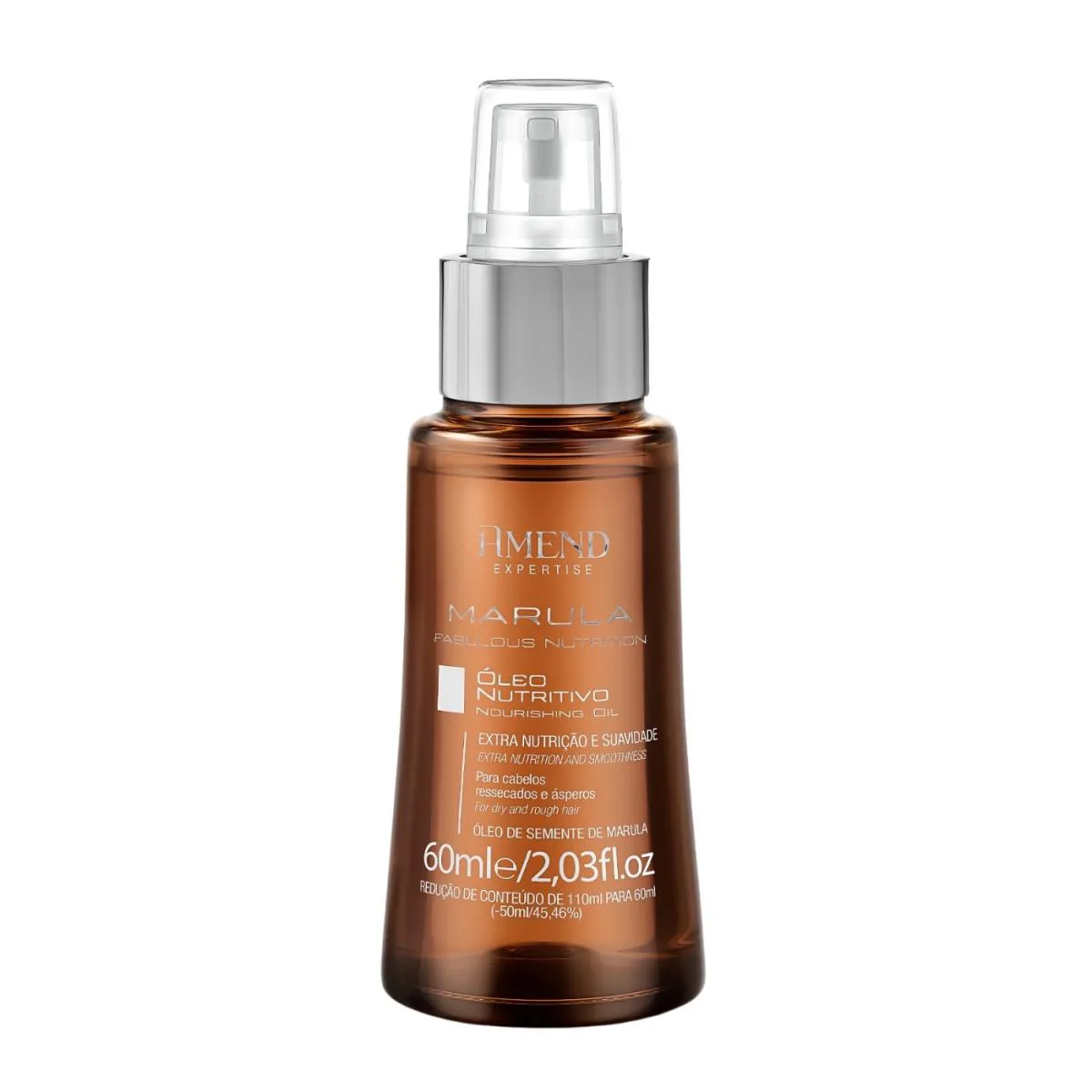 ÓLEO AMEND NUTRITIVO EXPERTISE MARULA FABULOUS NUTRITION 60ML