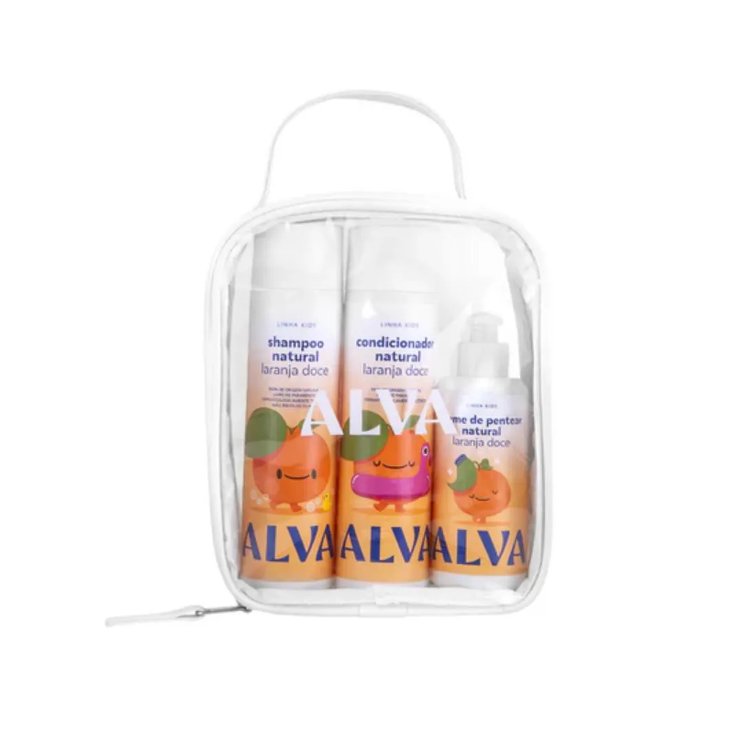 KIT CAPILAR INFANTIL LARANJA DOCE ALVA PERSONAL CARE