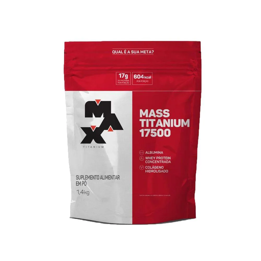 MASS TITANIUM VITAMINA DE FRUTAS 1,4KG - MAX TITANIUM