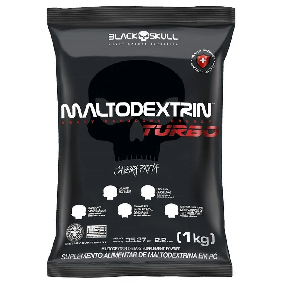 MALTODEXTRINA TURBO (1KG) - SABOR: TUTTI FRUTTI