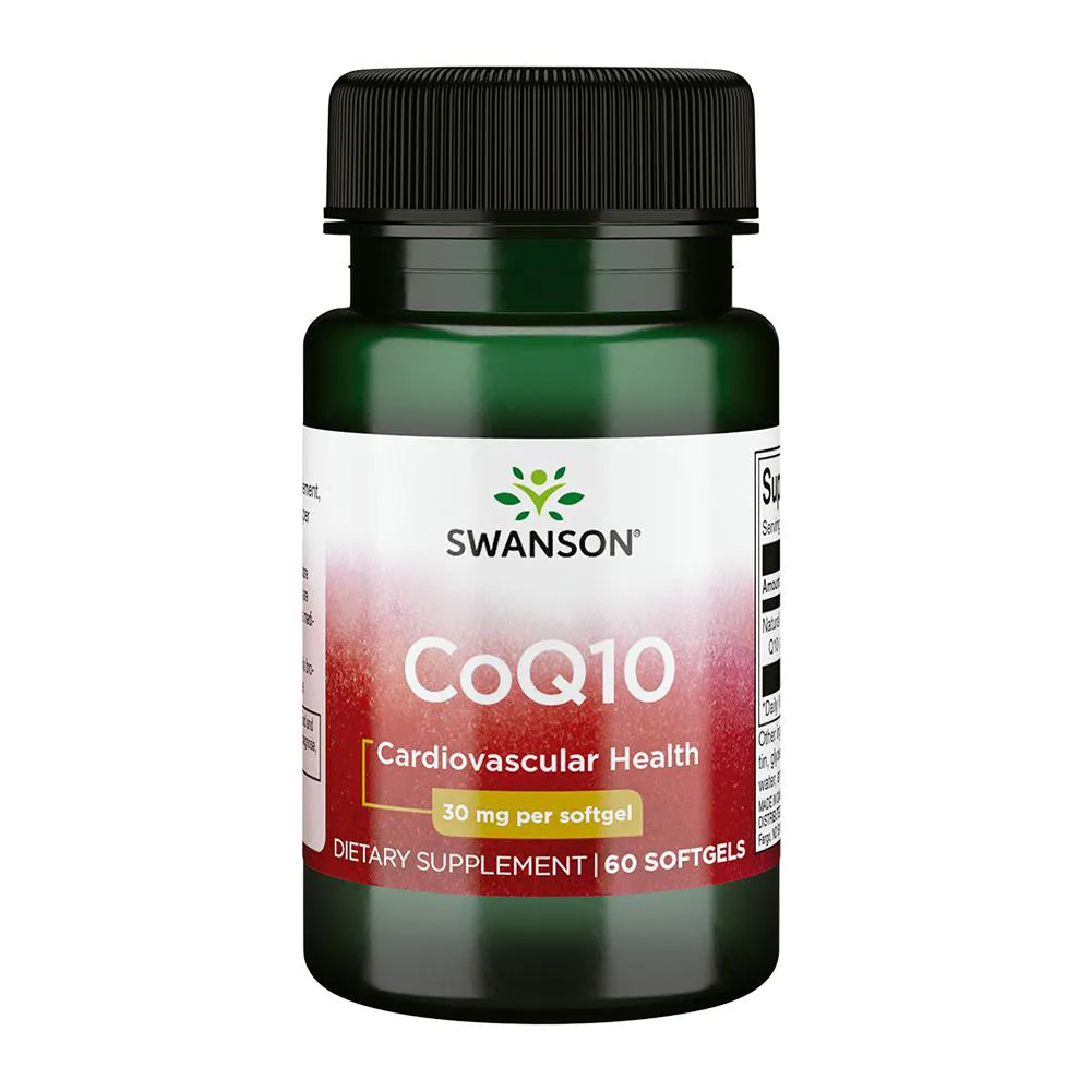 COENZIMA COQ10 30MG SWANSON 60 SOFTGELS IMPORTADO