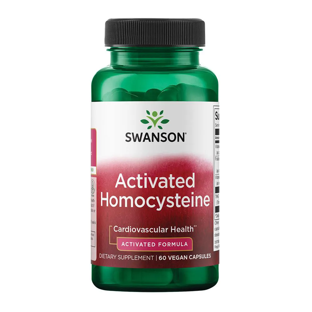 HOMOCISTEíNA ATIVADA SWANSON 60 CAPSULAS IMPORTADO