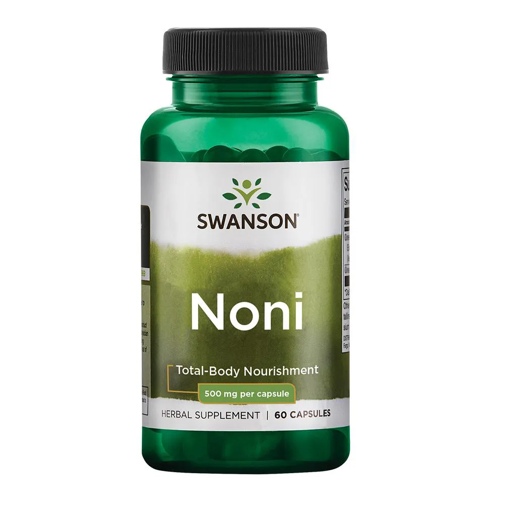 NONI 500MG SWANSON 60 CáPSULAS IMPORTADO