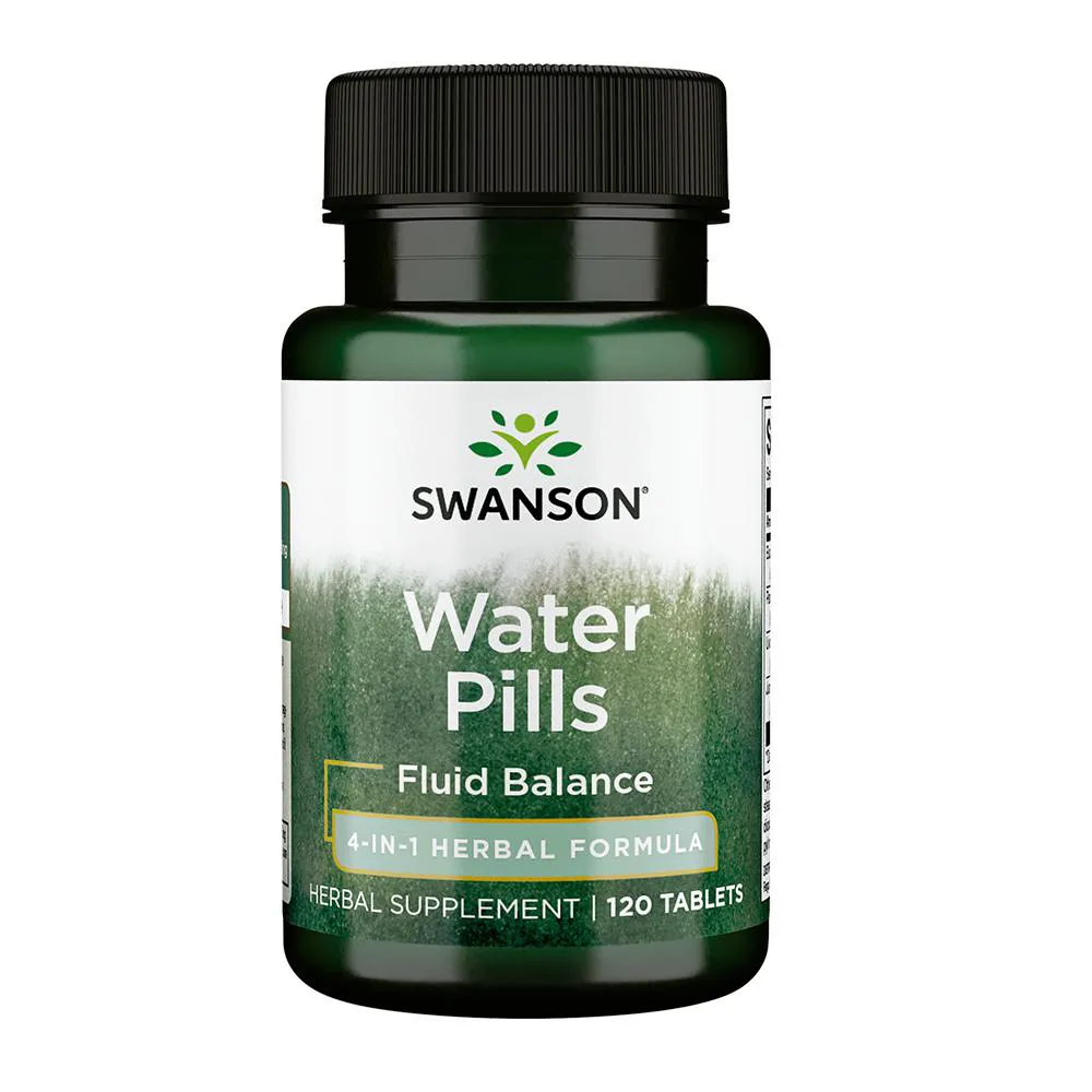 PíLULAS DE ÁGUA WATER PILLS SWANSON 120 TABS IMPORTADO