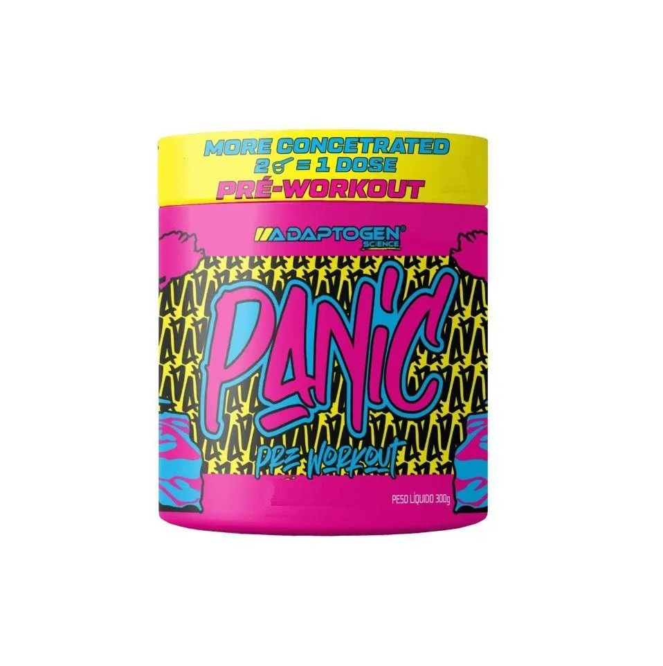 PANIC PRE WORKOUT (300G) - SABOR: MAçã VERDE