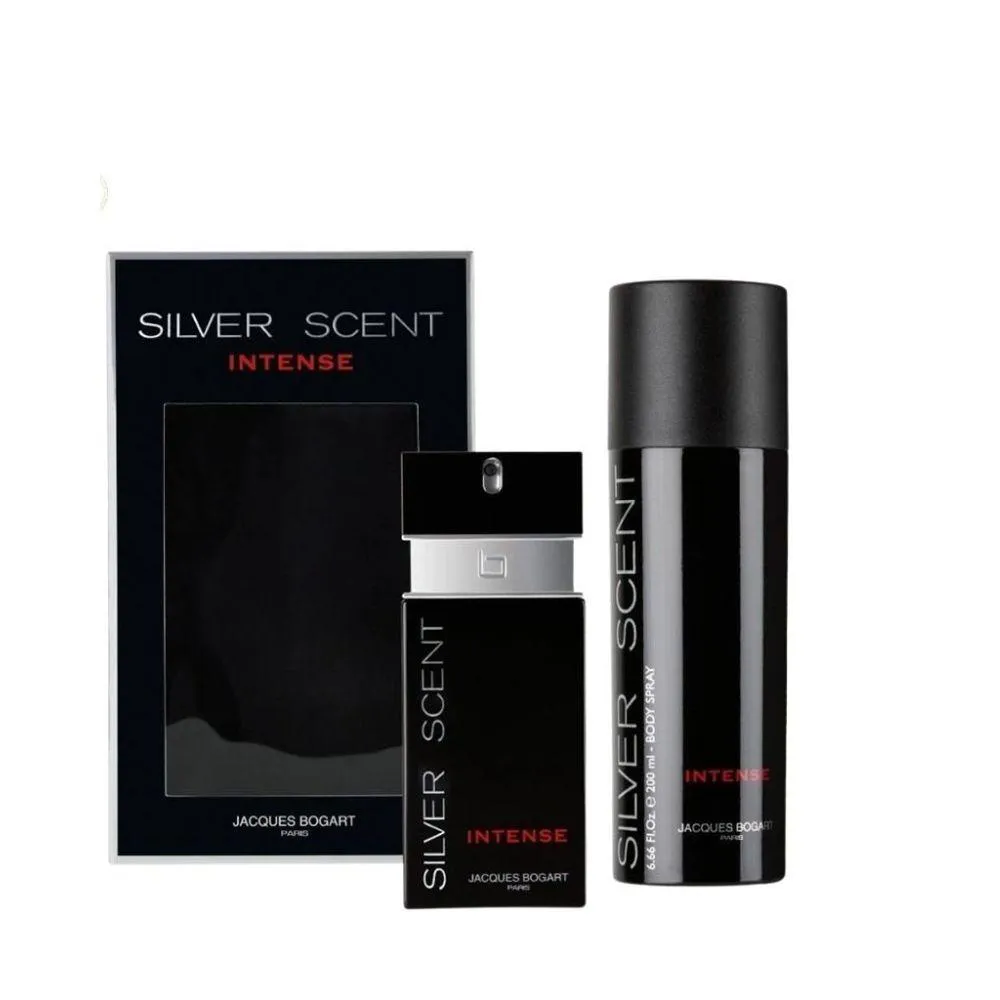 KIT SILVER SCENT INTENSE EAU DE TOILETTE MASCULINO + DESODORANTE-100 ML