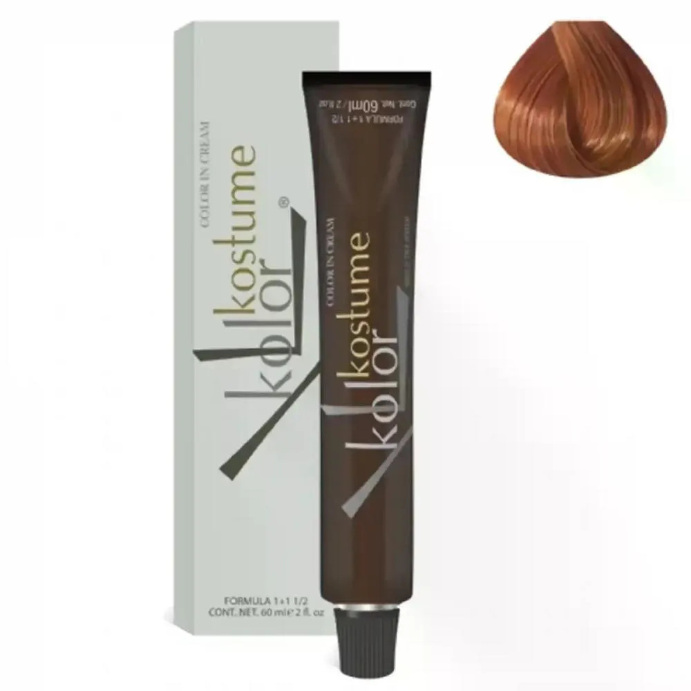 COLORAçãO KOSTUME KOLOR 8.4 LOIRO CLARO COBRE INTENSO 60ML