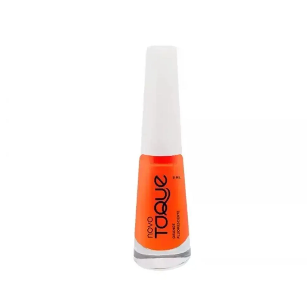 ESMALTE FLUORESCENTE ORANGE NOVO TOQUE 8ML