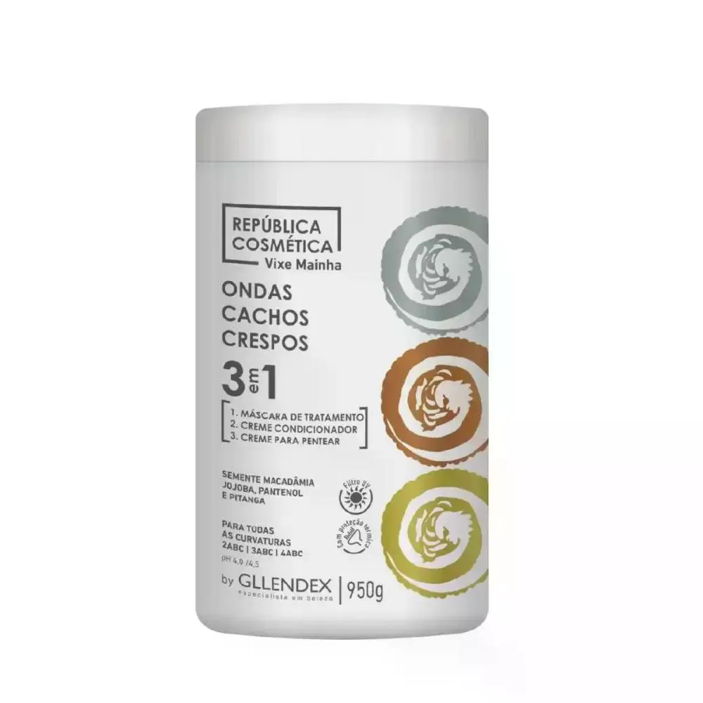 MáSCARA 3EM1 VIXE MAINHA GLLENDEX 950G