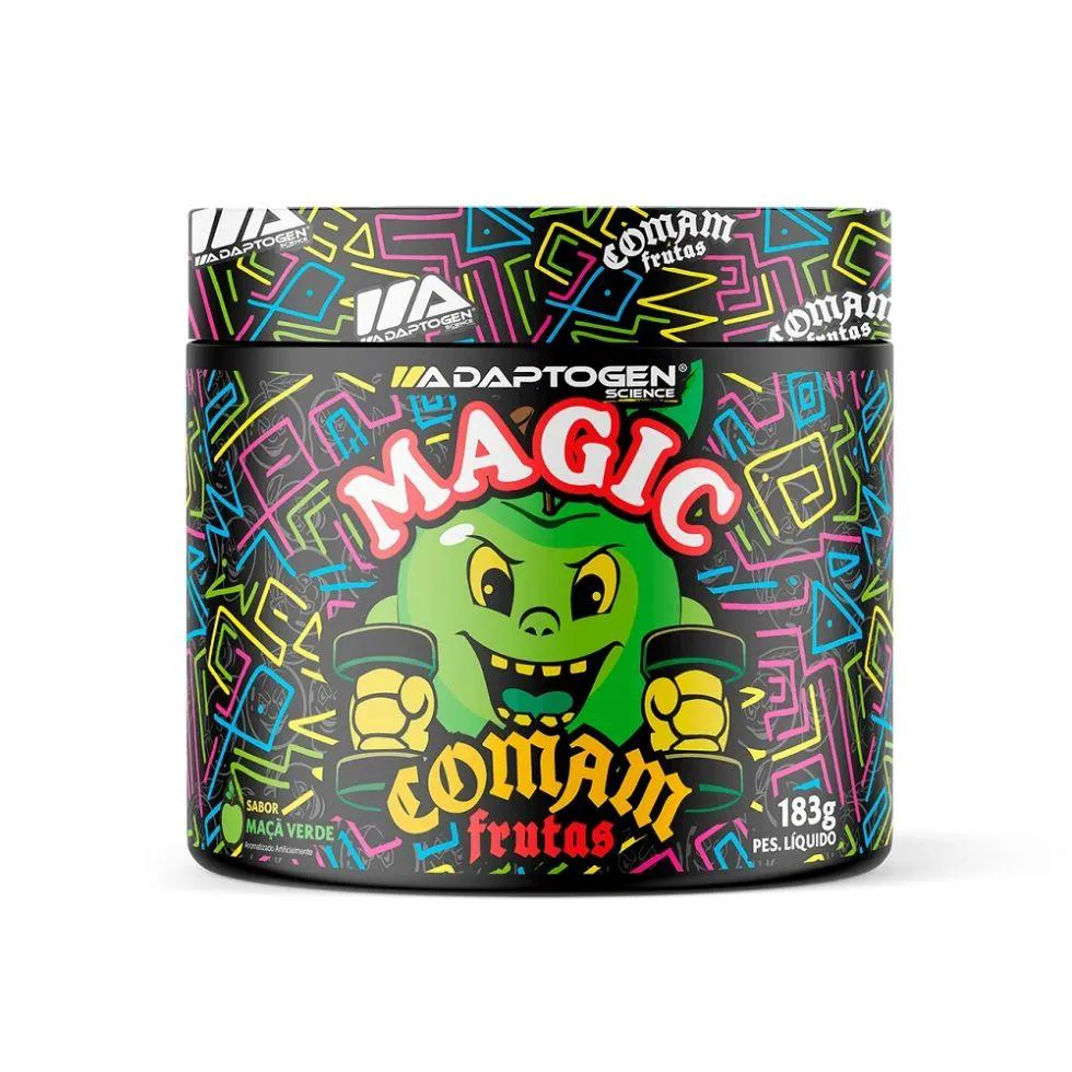 MAGIC COMAM FRUTAS (183G) - SABOR: MAçã VERDE