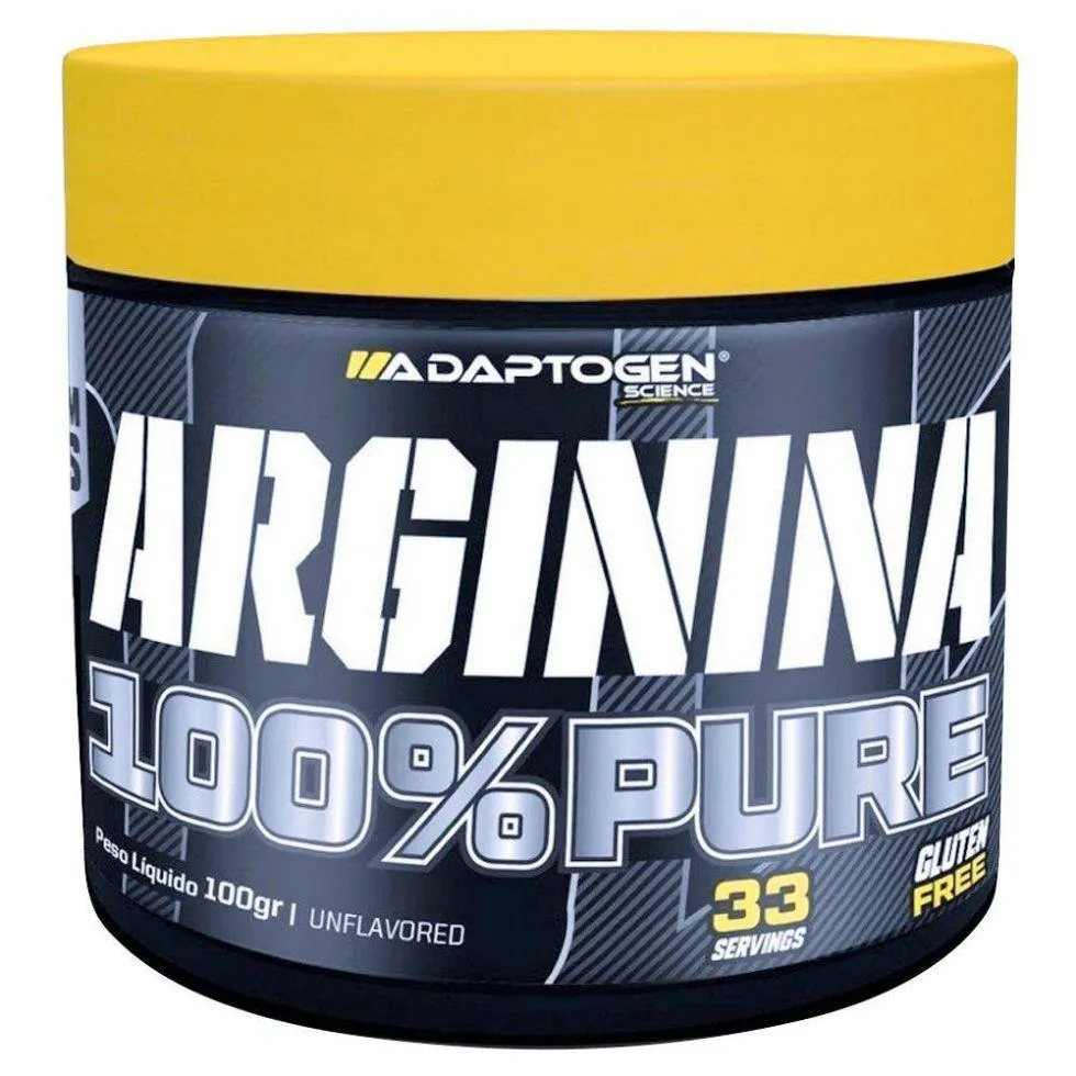 ARGININE 100% PURE (100G) - PADRãO: ÚNICO