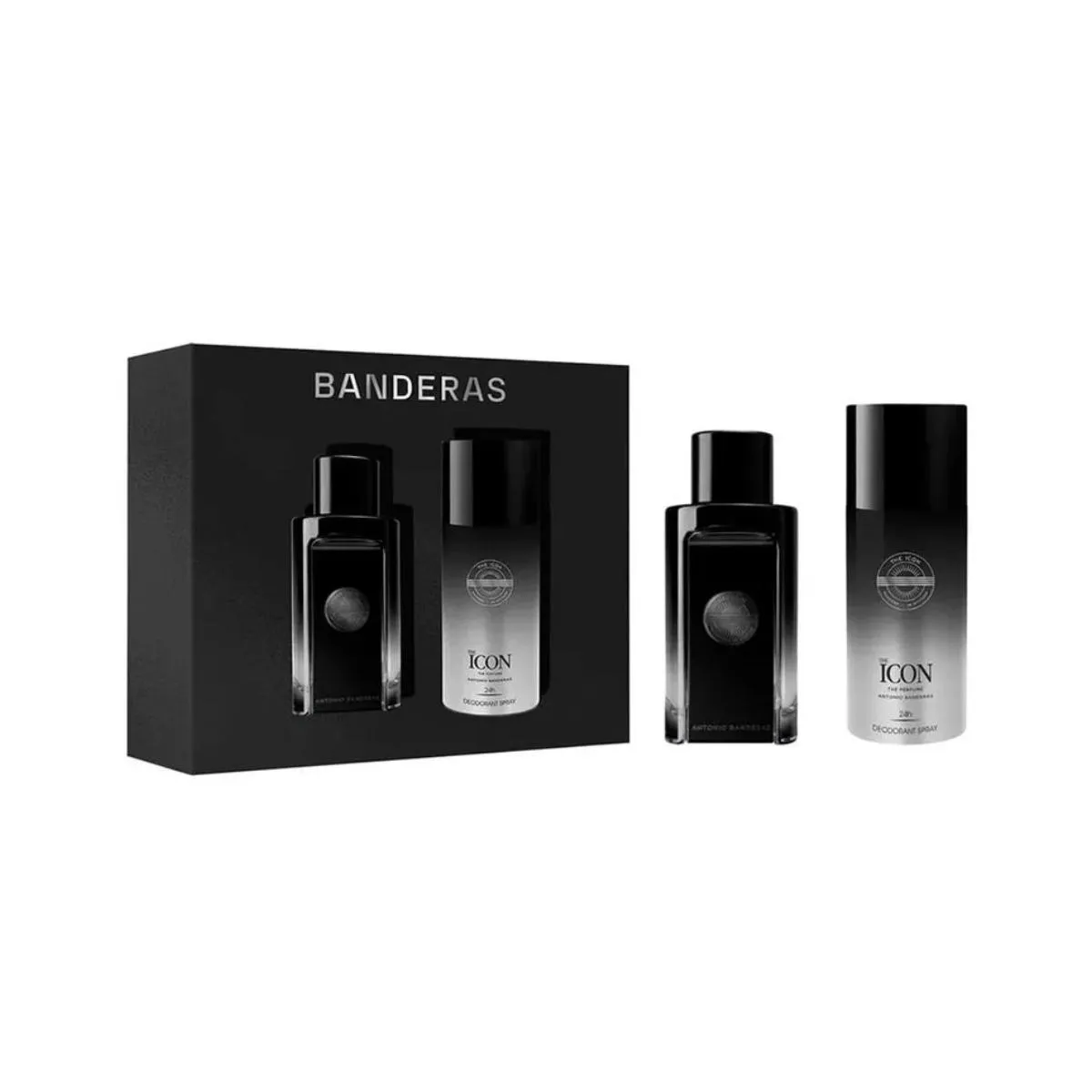BANDERAS KIT THE ICON EDP 100ML + DESODORANTE SPRAY 150ML