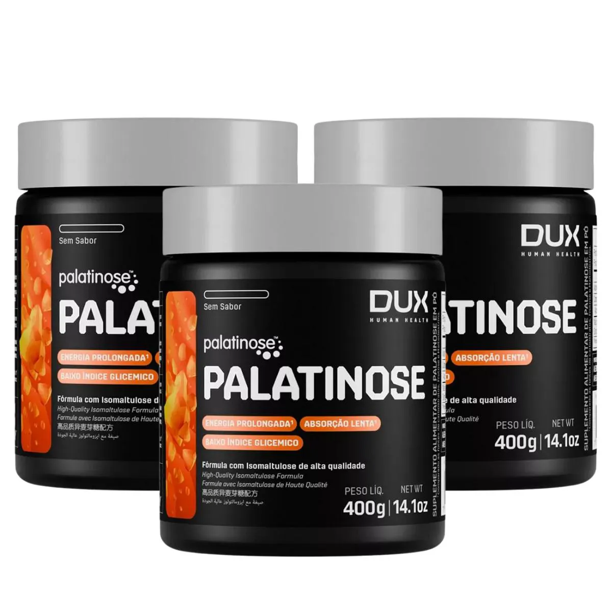 3X PALATINOSE EM Pó DUX 400G SEM Sabor