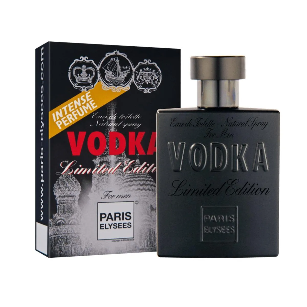 VODKA LIMITED EDITION PARIS ELYSEES MASCULINO EDT 100ML