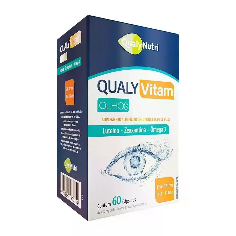 QUALYVITAM OLHOS  60CPS QUALY NUTRI