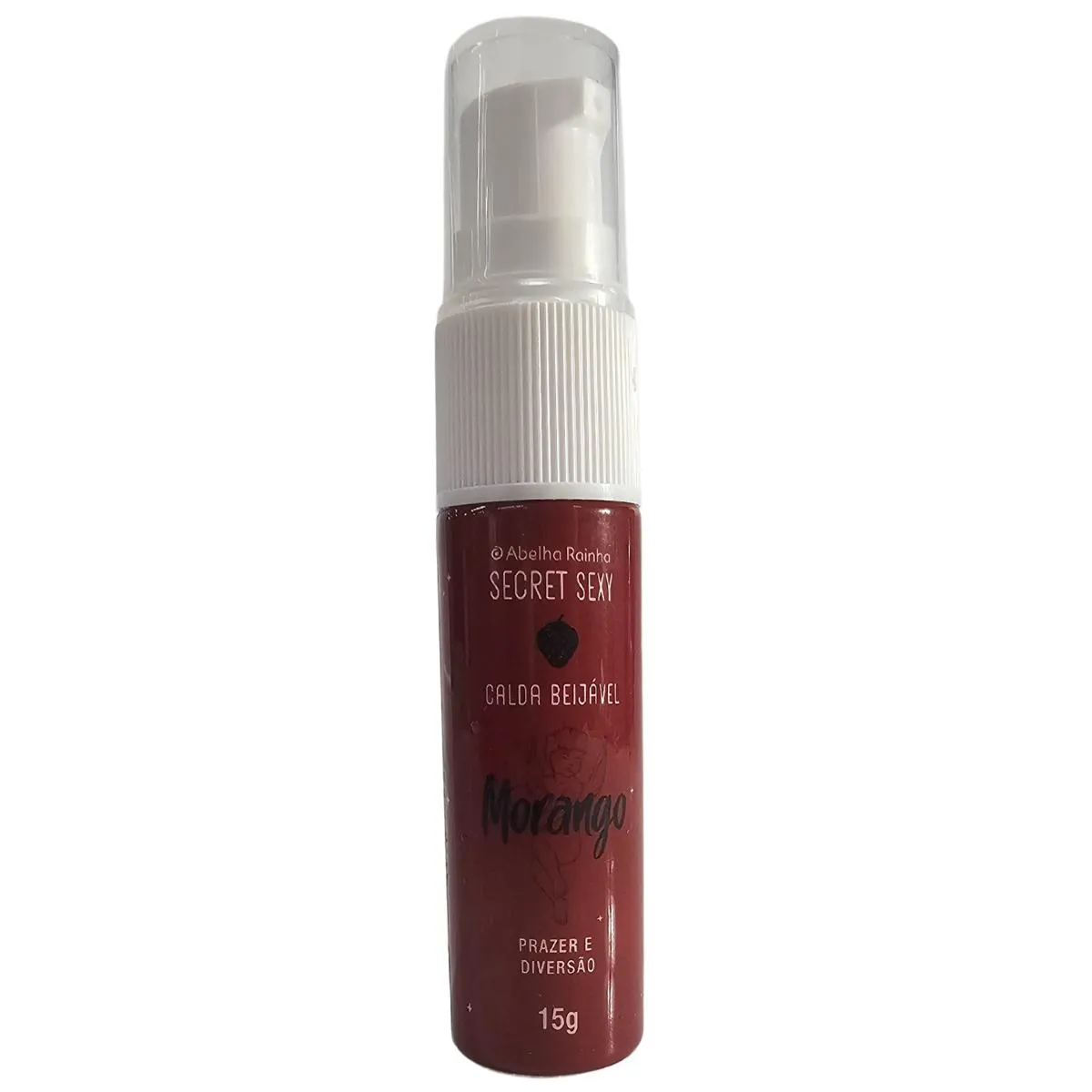 CALDA BEIJáVEL DE MORANGO SECRET SEXY ABELHA RAINHA 15G