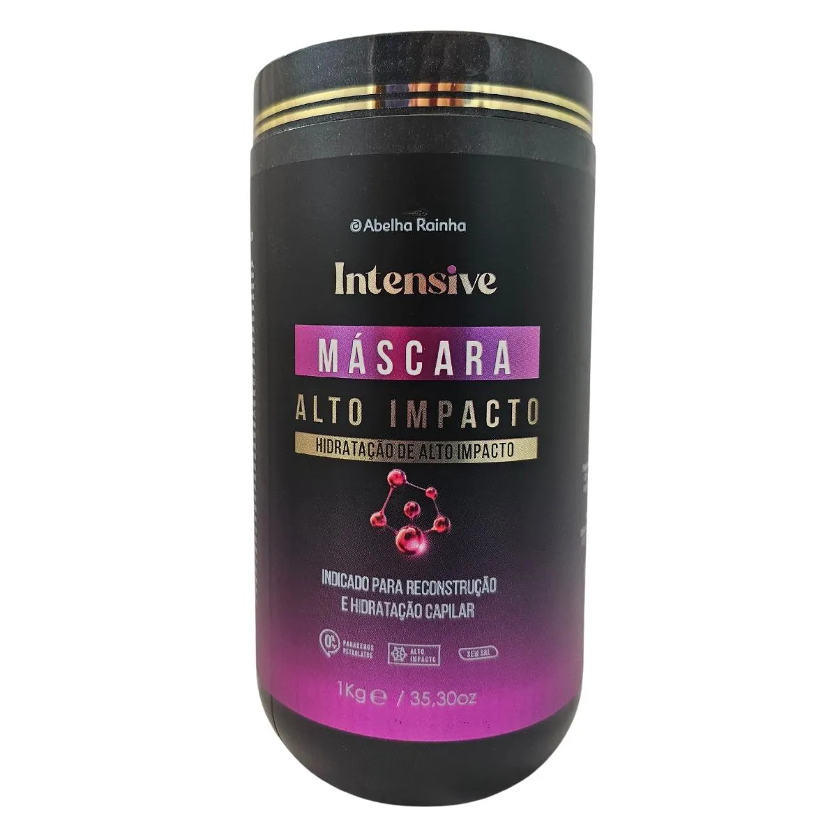 MáSCARA CAPILAR DE ALTO IMPACTO DE HIDRATAçãO INTENSIVE ABELHA RAINHA 1KG