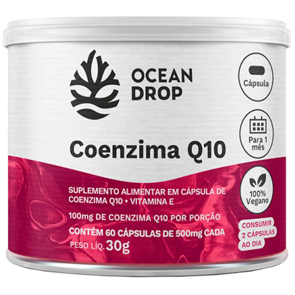 COENZIMA Q10 + VITAMINA E (60 CAPSULAS) - OCEAN DROP