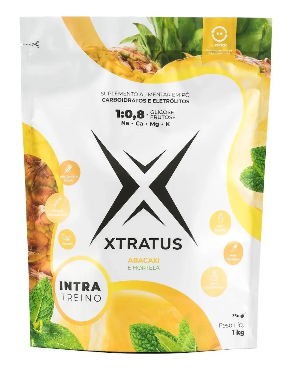 INTRATREINO XTRATUS ENDURANCE  - ABACAXI E HORTELã - 1 KG